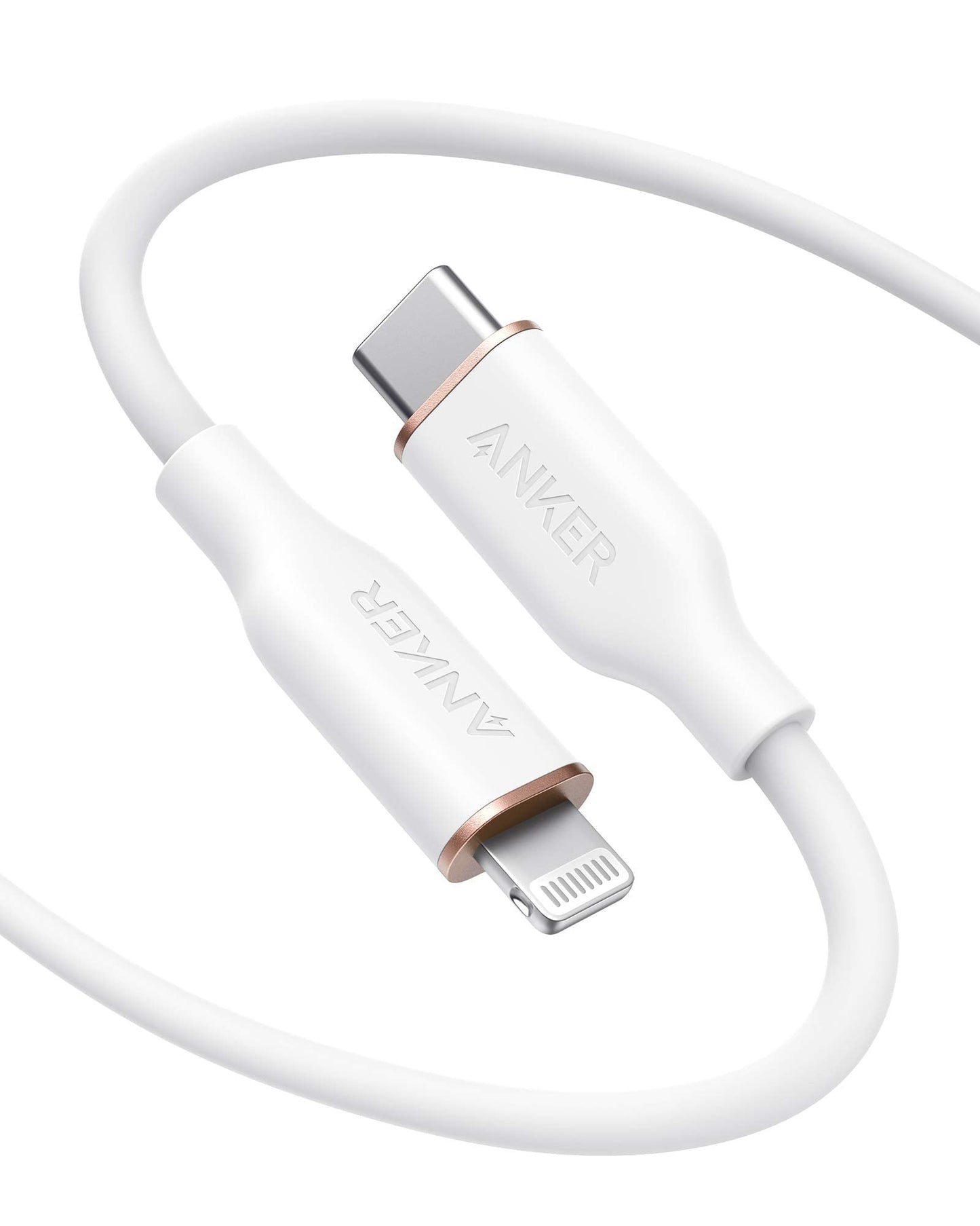 Anker <b>641</b> USB-C to Lightning Cable (Flow, Silicone)