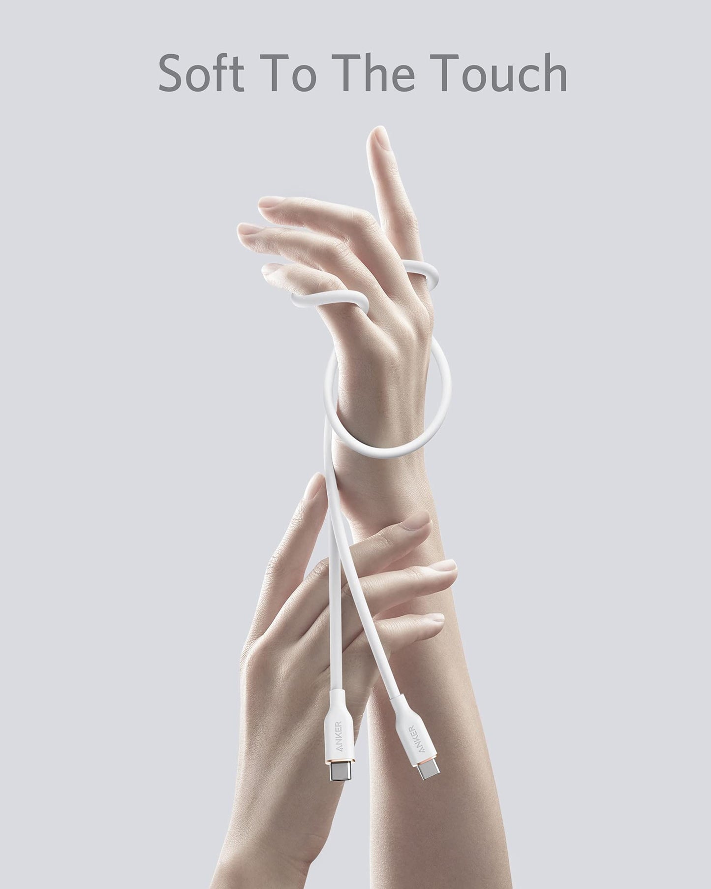 Anker <b>643</b> USB-C to USB-C Cable (Flow, Silicone)