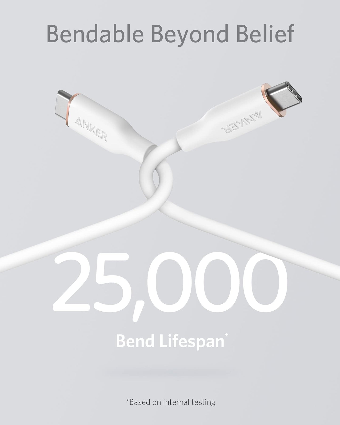 Anker <b>643</b> USB-C to USB-C Cable (Flow, Silicone)