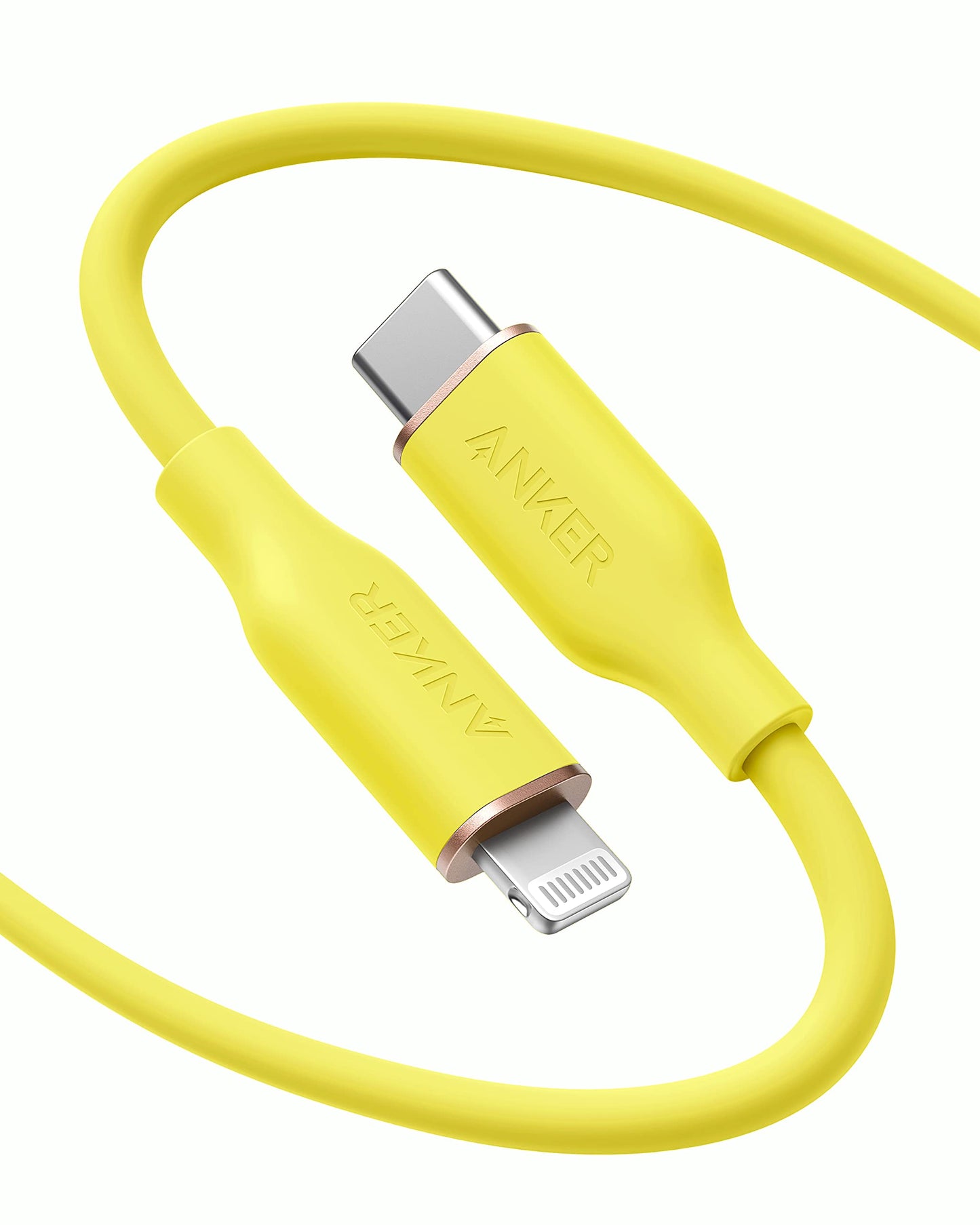 Anker <b>641</b> USB-C to Lightning Cable (Flow, Silicone)