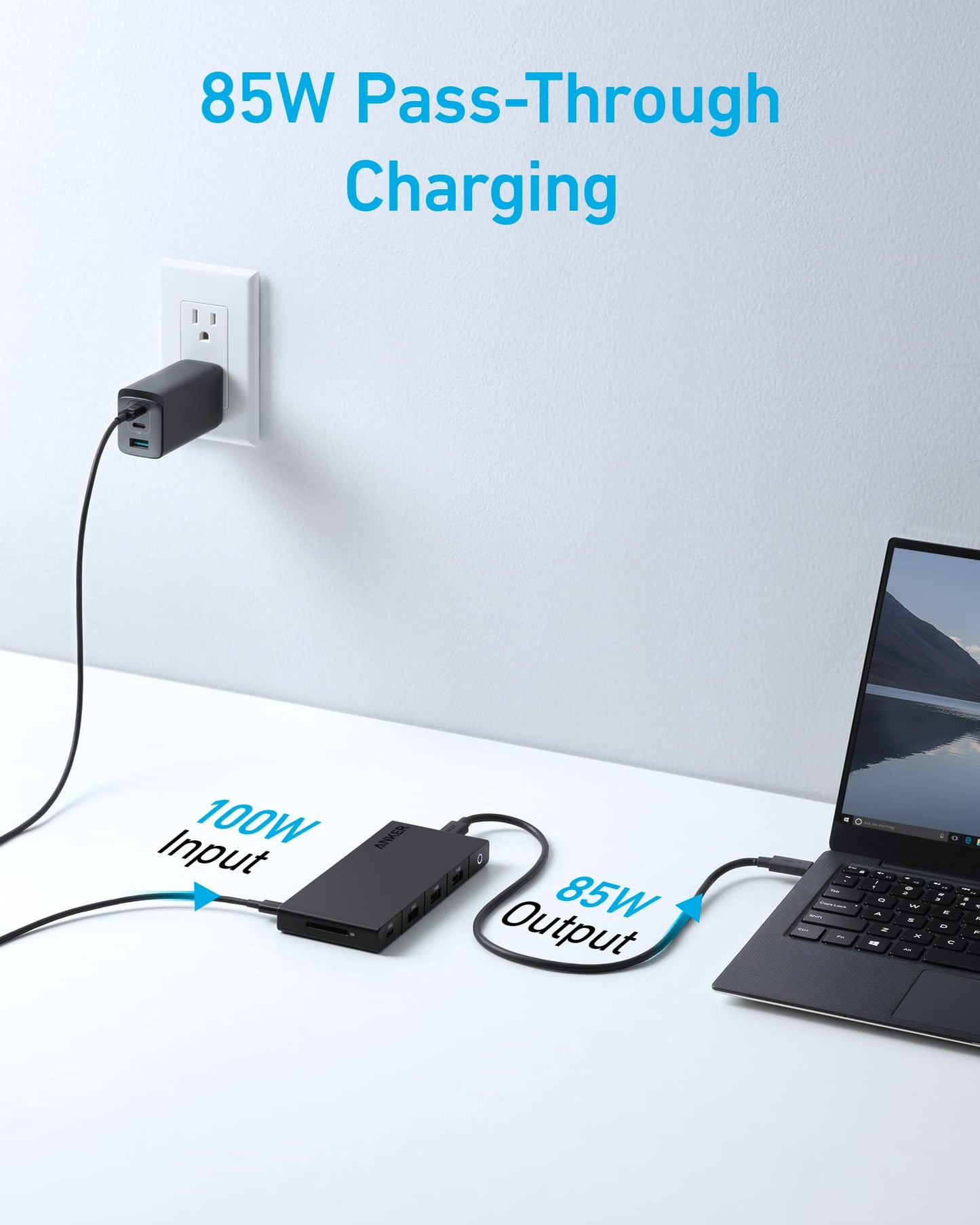 Anker 364 USB C Hub (10-in-1, Dual 4K HDMI, Black)