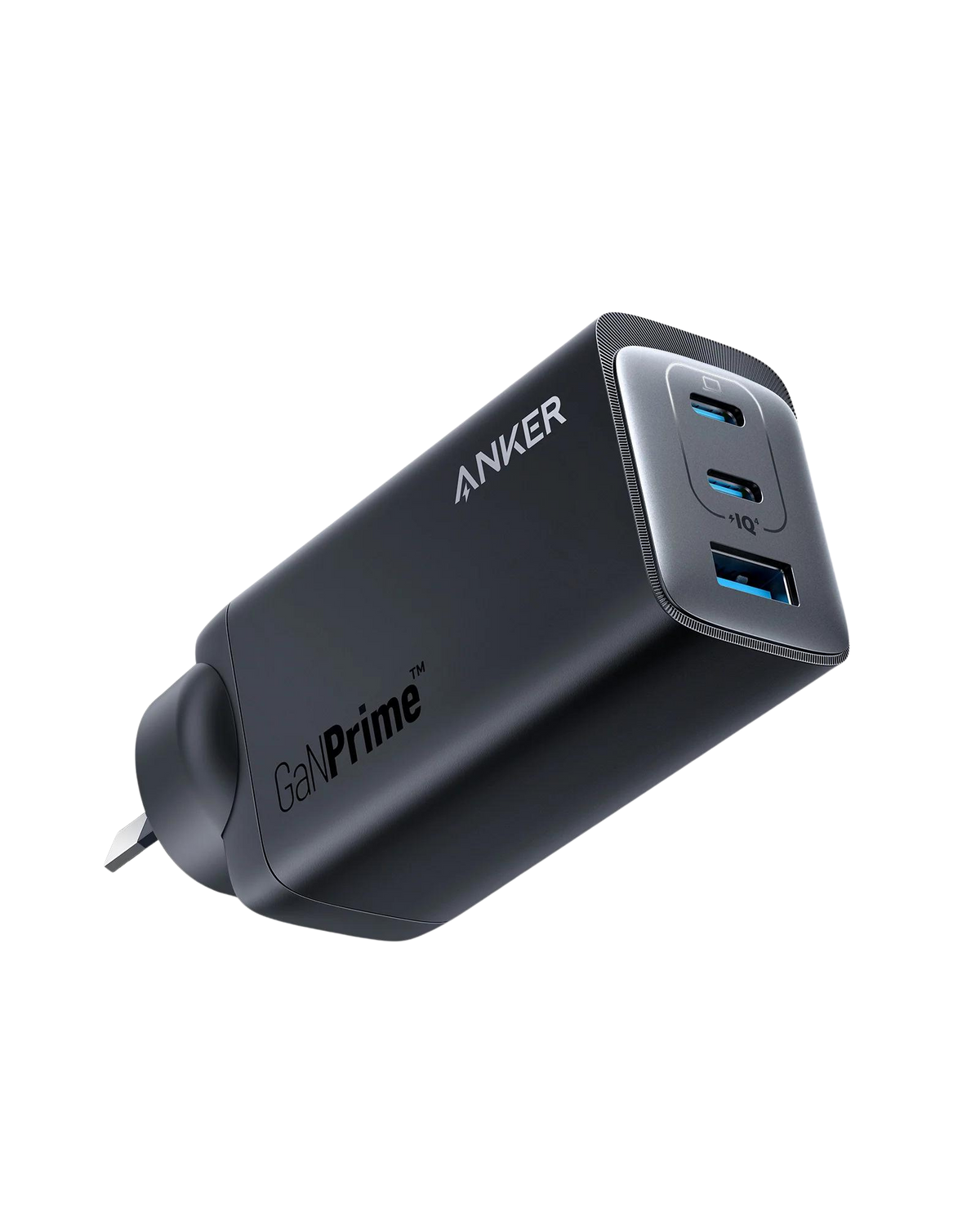 Anker &lt;b&gt;737&lt;/b&gt; Charger (GaNPrime 120W) and 3ft Anker 765 USB-C to USB-C Cable (140W Nylon)