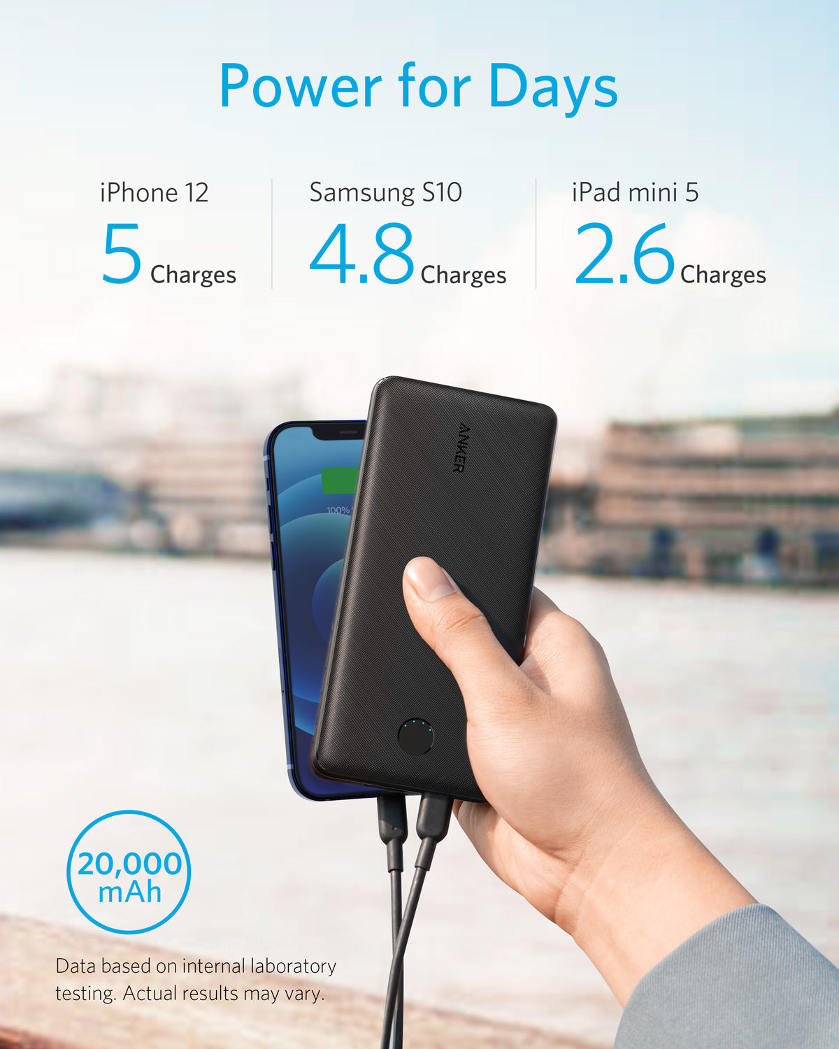 Anker <b>525</b> Power Bank (PowerCore 20K)