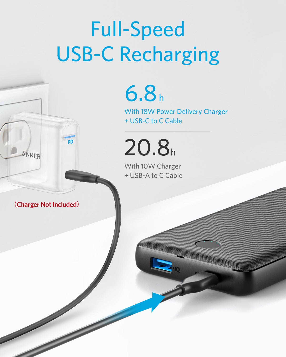 Anker <b>525</b> Power Bank (PowerCore 20K)