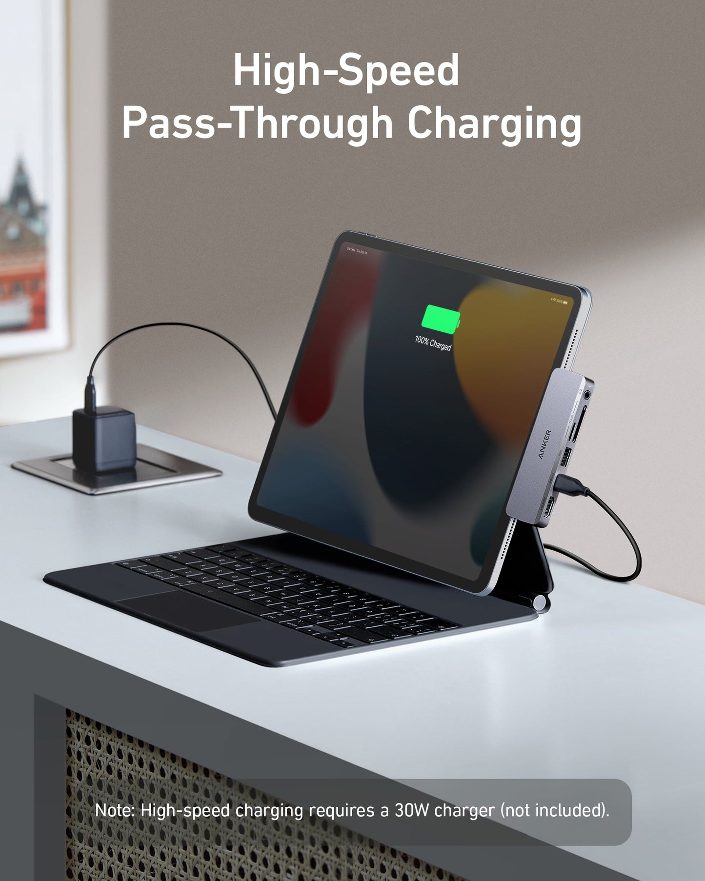 Anker <b>541</b> USB-C Hub (6-in-1, for iPad)