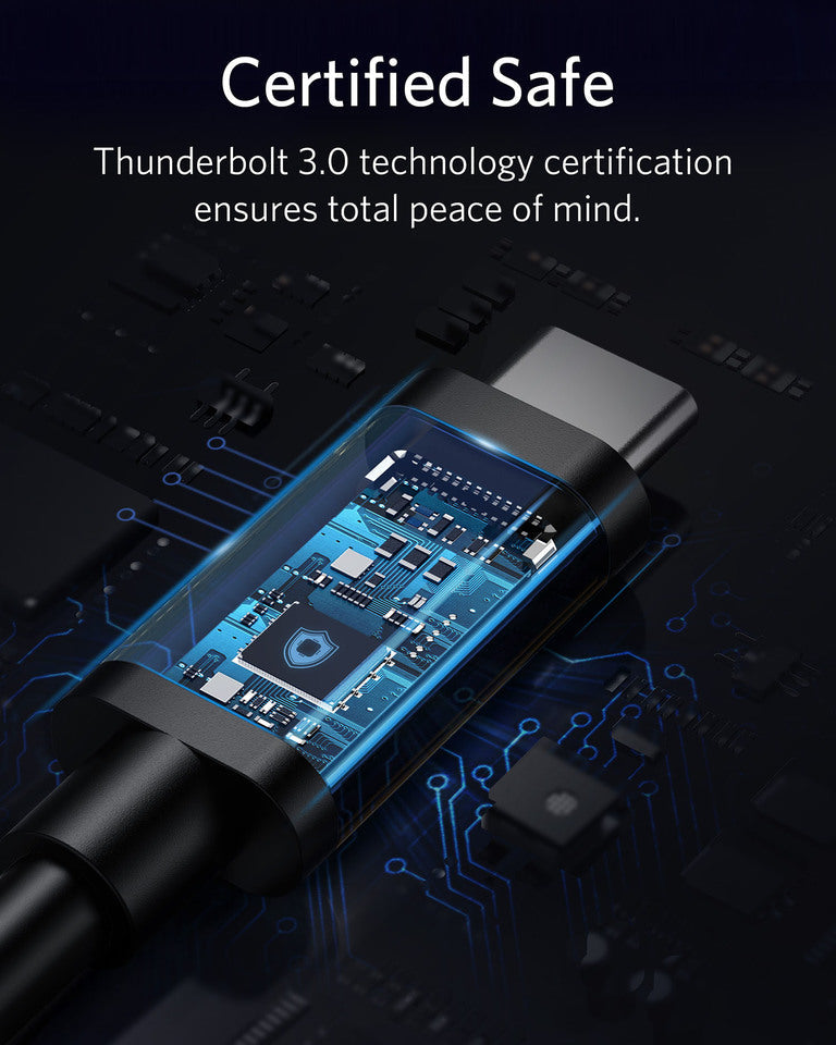 USB-C to USB-C Thunderbolt 3 Cable