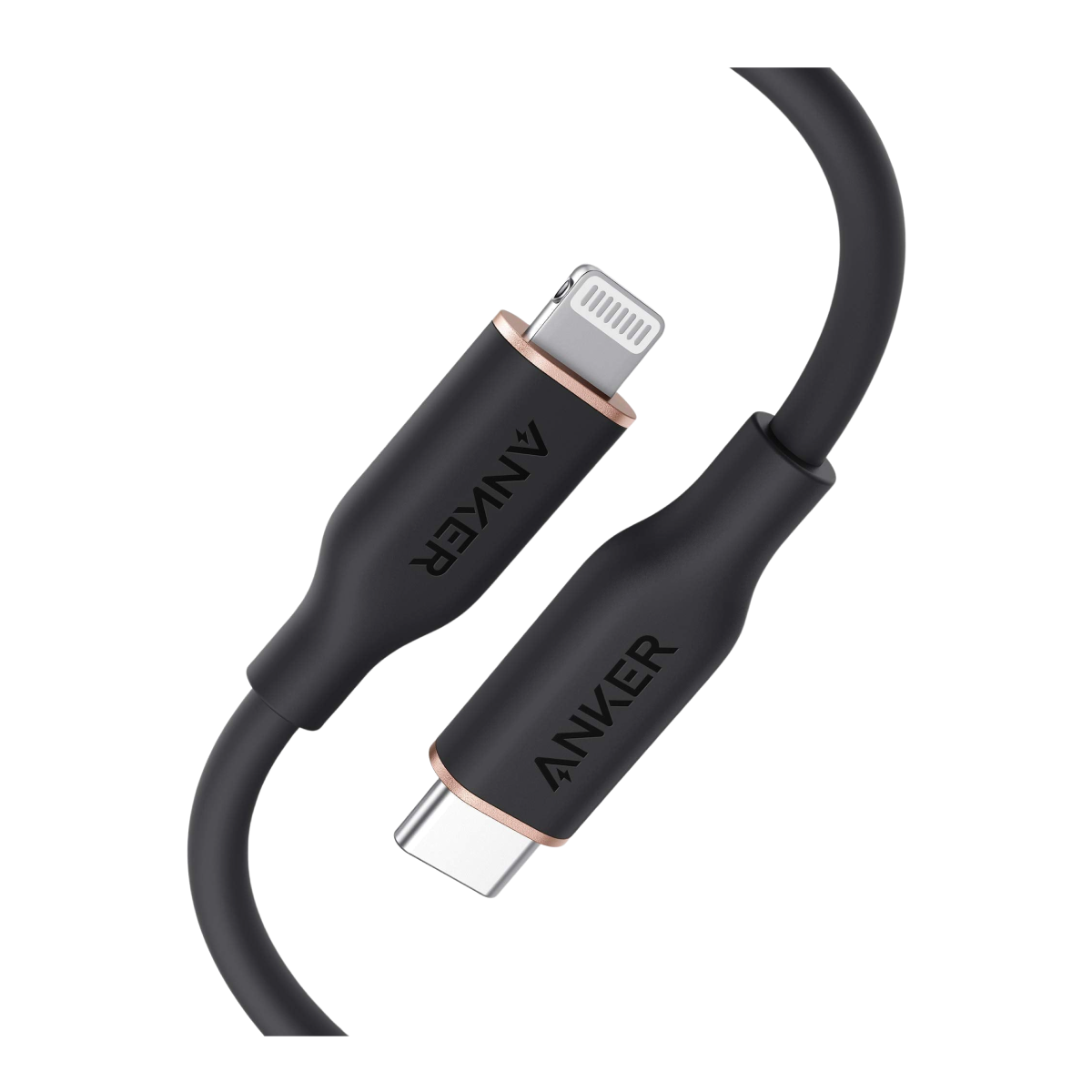 Anker &lt;b&gt;641&lt;/b&gt; USB-C to Lightning Cable (Flow, Silicone)