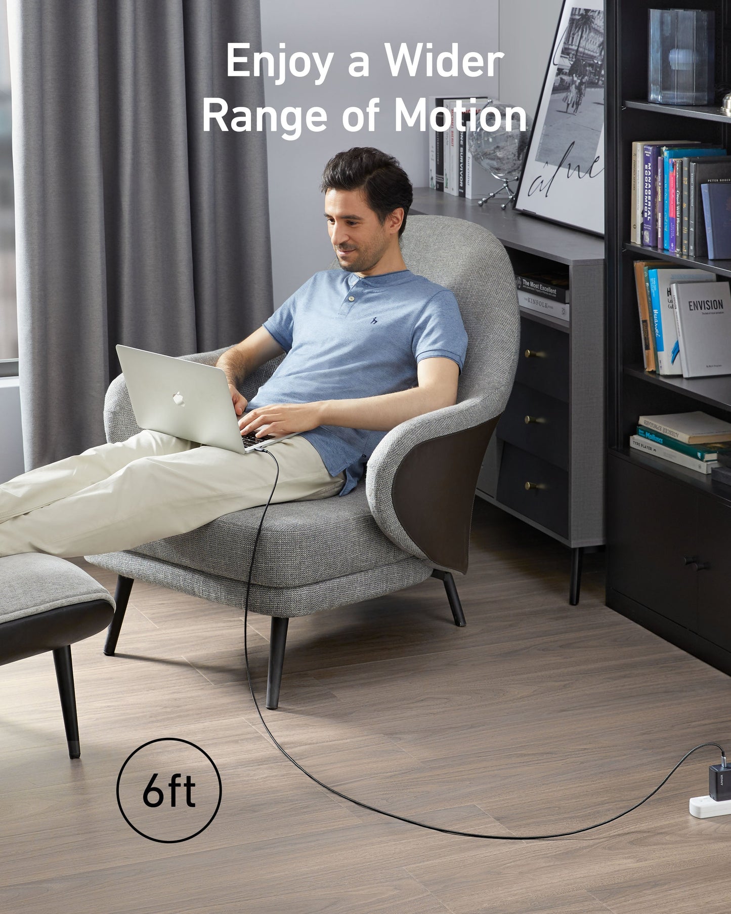 Anker <b>765</b> USB-C to USB-C Cable (140W Nylon)