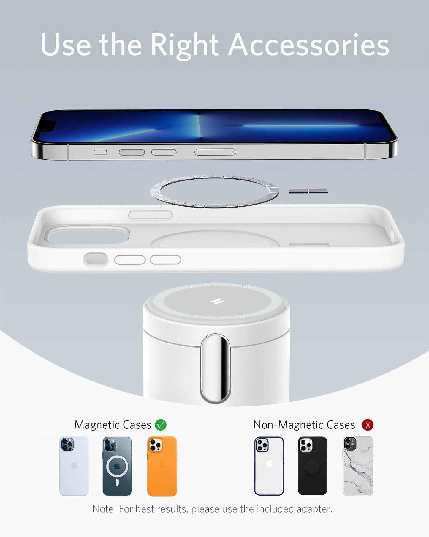 Anker 623 Magnetic Wireless Charger (MagGo)