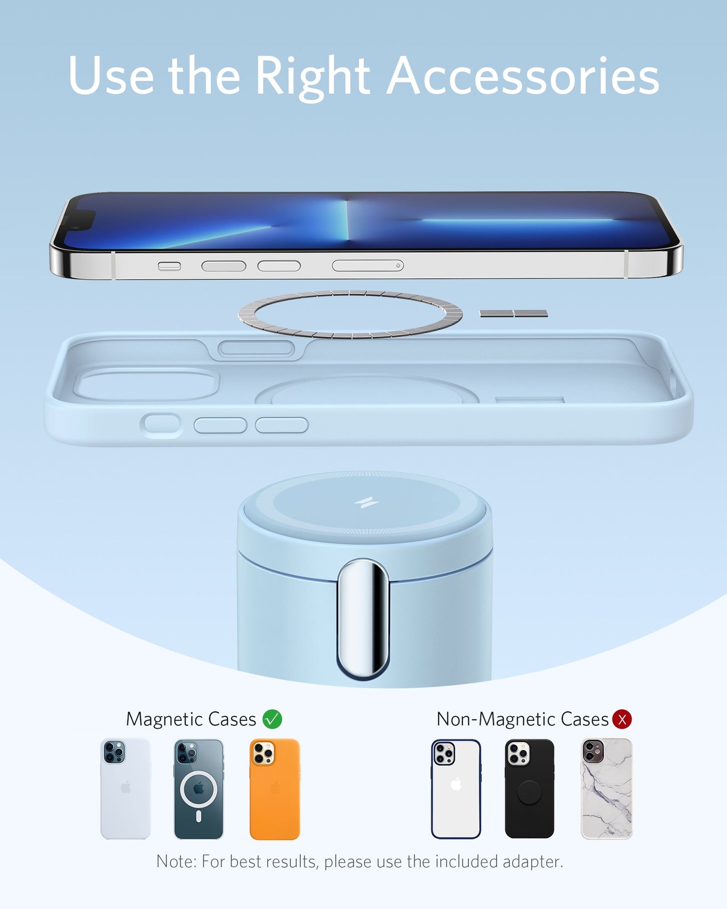 Anker 623 Magnetic Wireless Charger (MagGo)