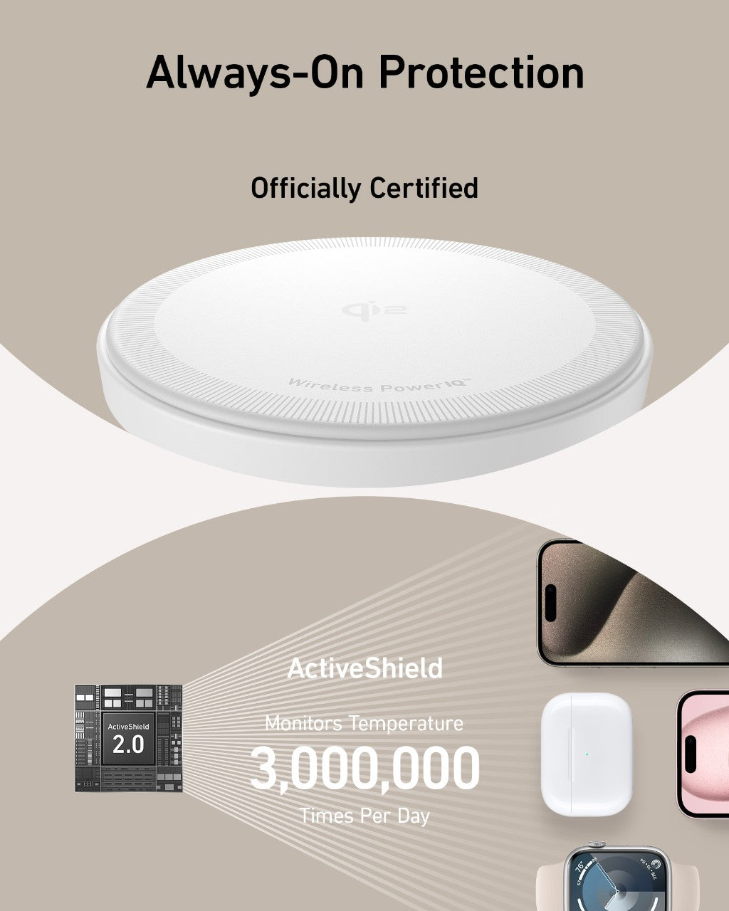 Anker MagGo Wireless Charging Station (3-in-1 Stand, MagSafe)