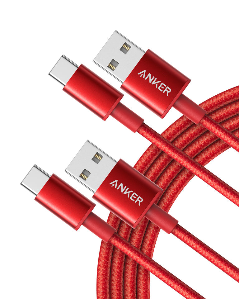 Premium Double-Braided Nylon USB-C to USB-A Cable