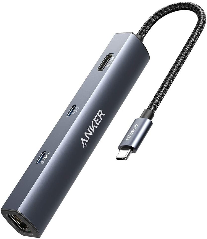 Anker &lt;b&gt;543&lt;/b&gt; USB-C Hub (6-in-1, Slim)