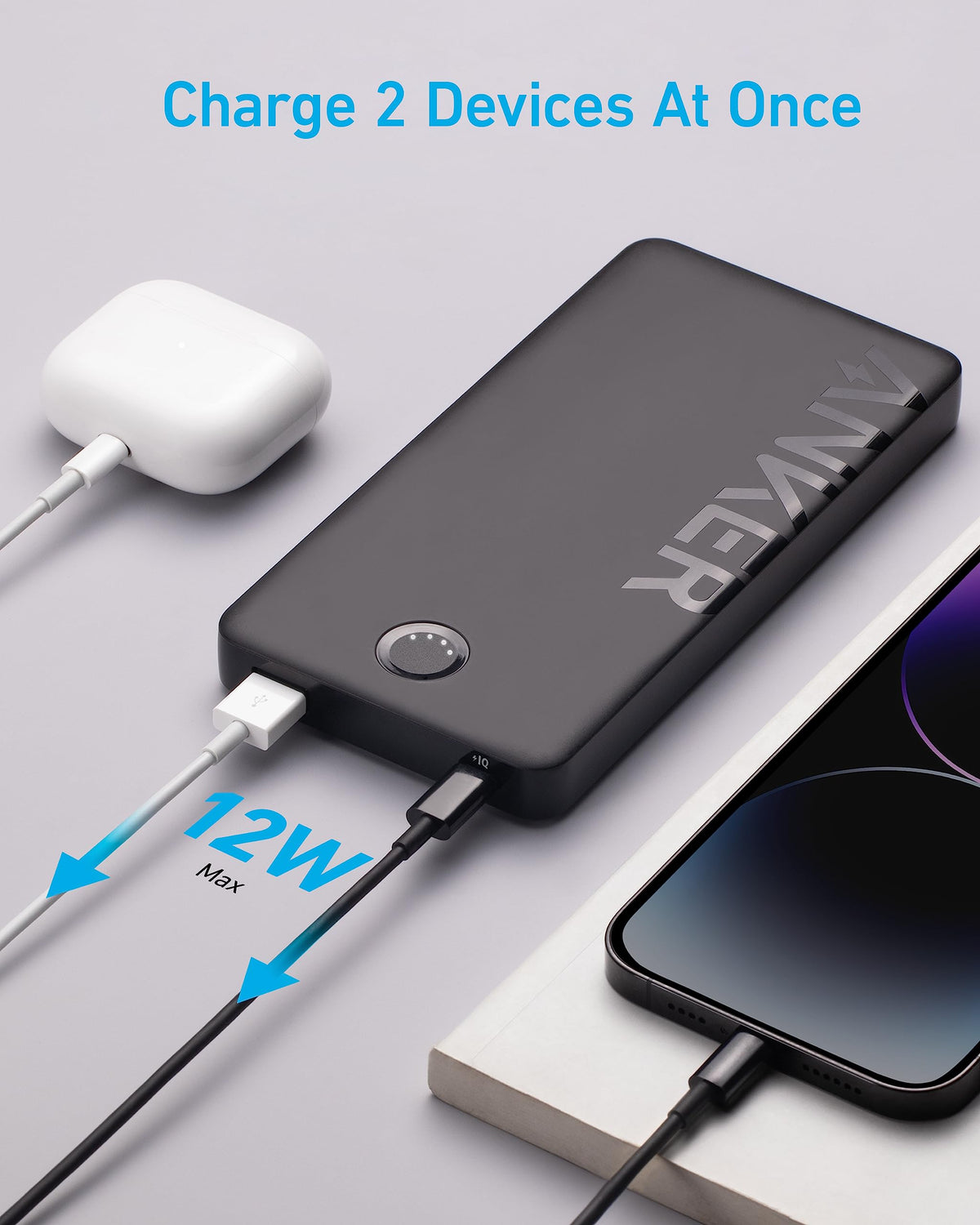 Anker &lt;b&gt;323&lt;/b&gt; USB-C Power Bank (PowerCore PIQ)